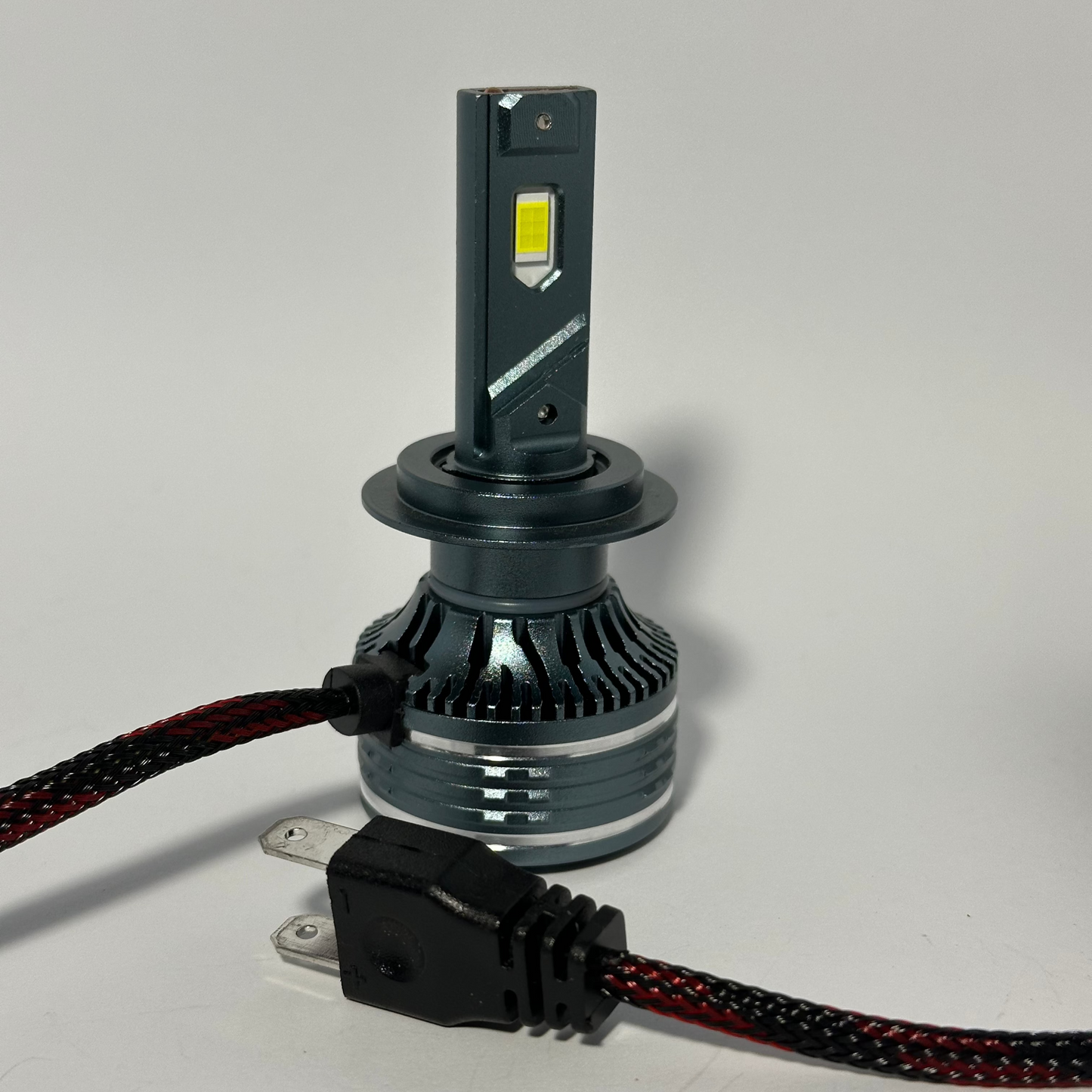 H7 LED 130w 8000lm 6000k komplektas | Automobiliams