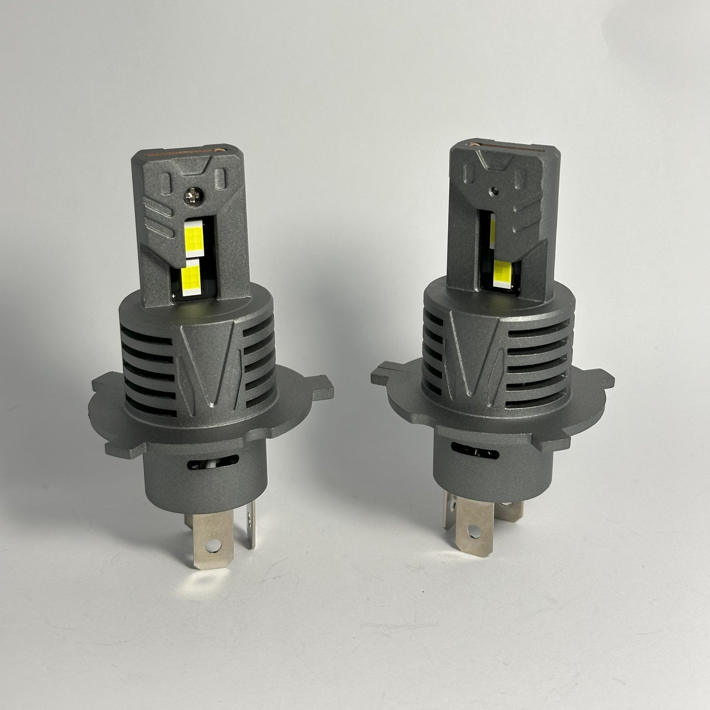 H4 LED MINI 60w 4000lm 6000k komplektas | Automobiliams