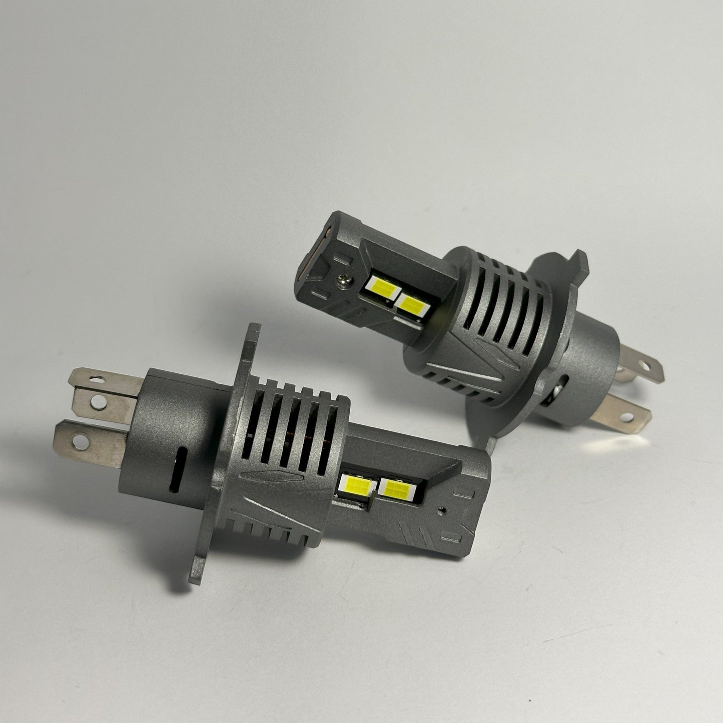 H4 LED MINI 60w 4000lm 6000k komplektas | Automobiliams