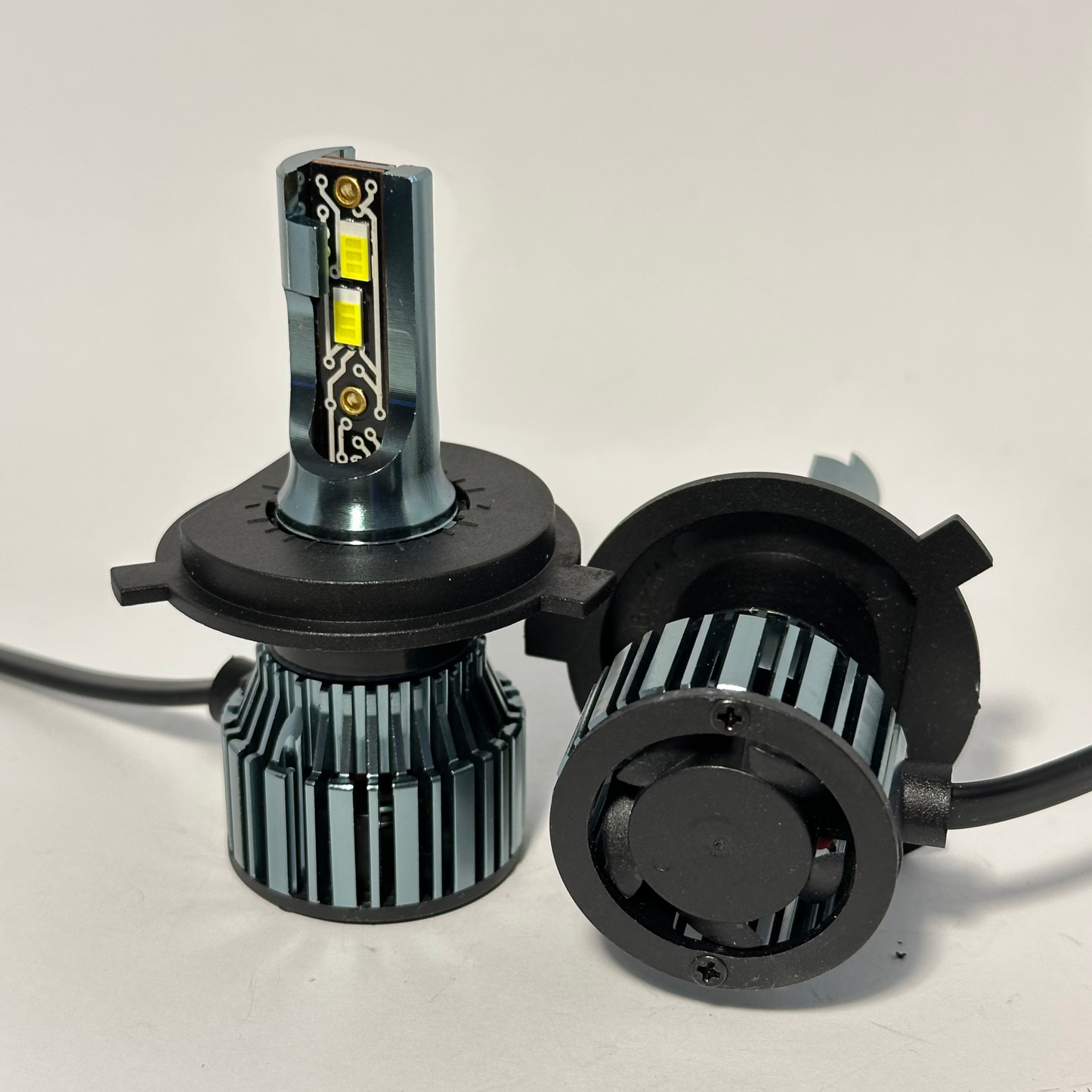 H4 LED 50w 4000lm 6000k komplektas | Automobiliams