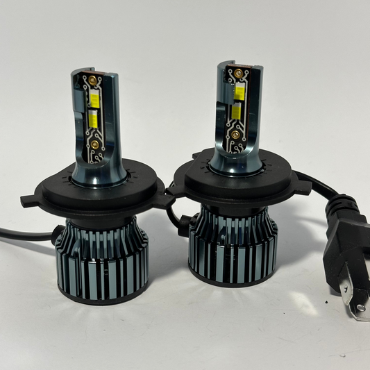 H4 LED 50w 4000lm 6000k komplektas | Automobiliams