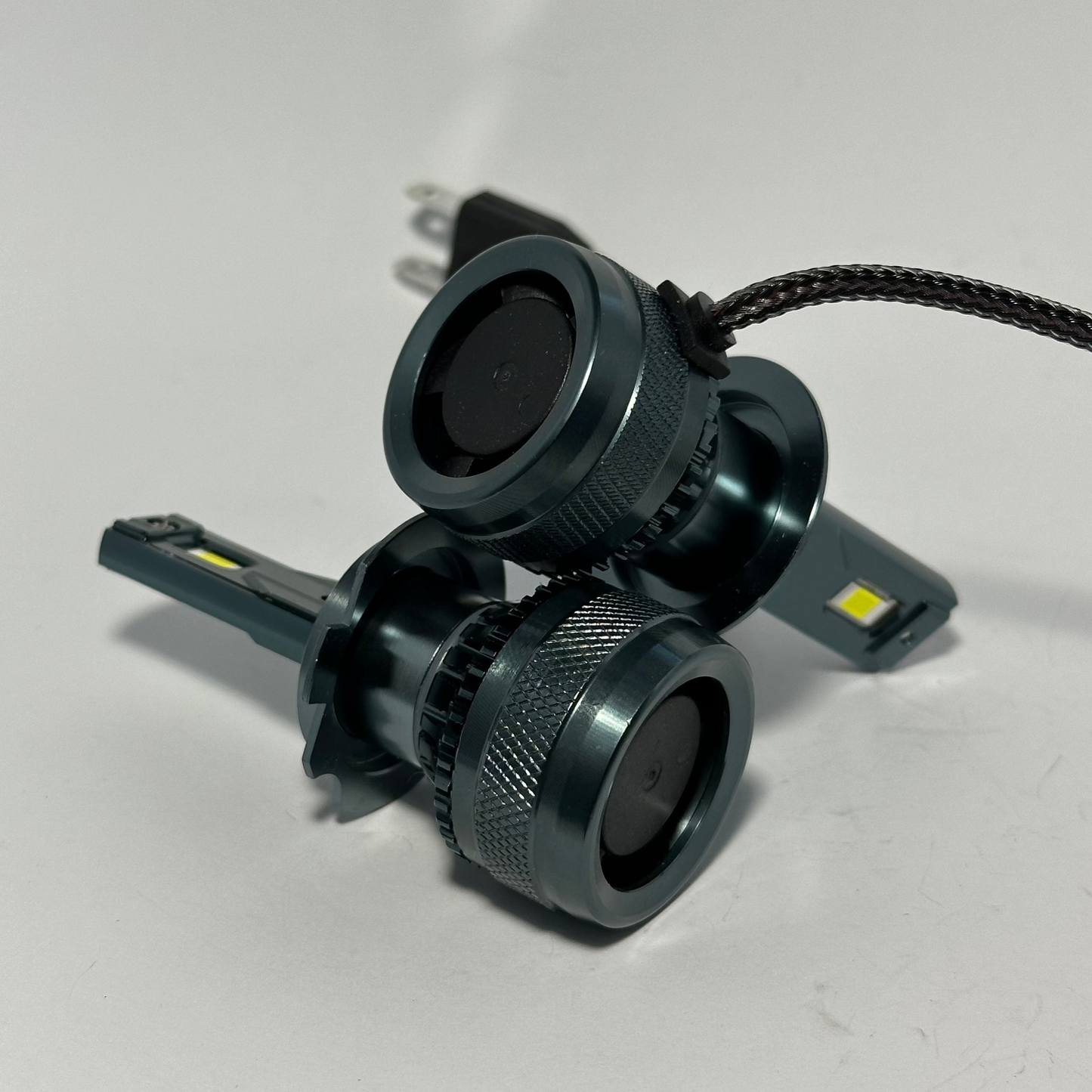 H7 LED 60w 4400lm 6000k komplektas | Automobiliams