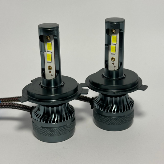H4 LED 60w 4400lm 6000k komplektas | Automobiliams