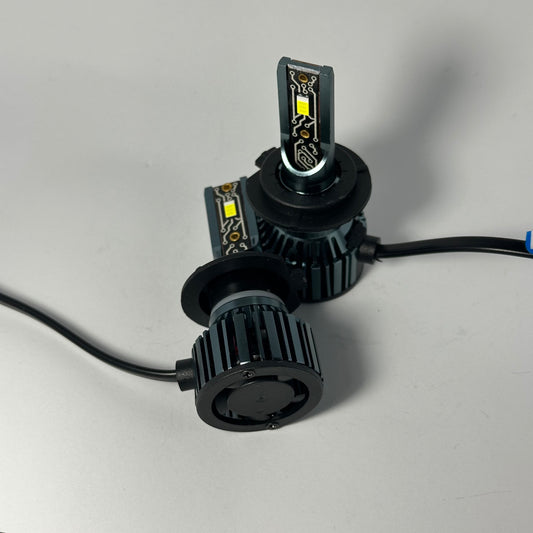 H7 LED 50w 4000lm 6000k komplektas | Automobiliams
